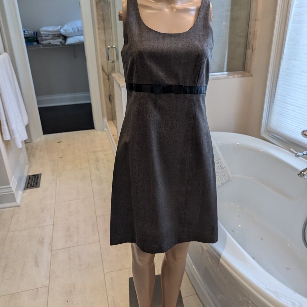 Tristan & America Empire Waist Gray Dress Size 6